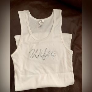 NWOT Wifey tank top